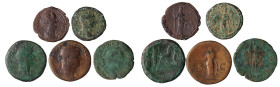 LOTTI - Imperiali Lotto di 5 monete

Status: med. MB