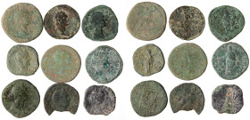 LOTTI - Imperiali Lotto di 9 monete

Status: B÷MB