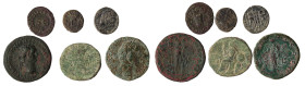 LOTTI - Imperiali Augusto, Claudio, Domiziano, A. Pio, M. Aurelio, Costantino I - Lotto di 6 monete

Status: qMB÷qBB