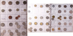 LOTTI - Estere ASIA - Lotto di 89 monete, notato Oman, Emirati, Thailandia, Corea, Iraq, ecc., in paginette

Status: MB÷qFDC