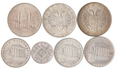 LOTTI - Estere AUSTRIA - Lotto di 7 monete in AG

Status: SPL÷FDC