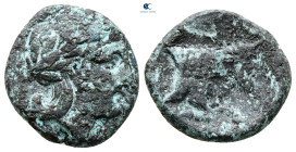 Campania. Neapolis circa 340-220 BC. Bronze Æ