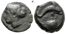 Sicily. Syracuse. Second Democracy 466-405 BC. Hemilitron Æ