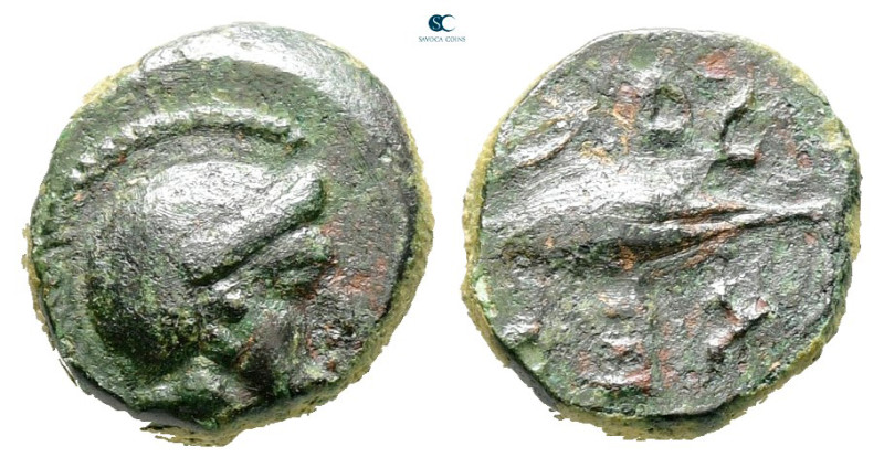 The Thracian Chersonese. Chersonesos circa 356-309 BC. 
Bronze Æ

11 mm, 1,24...