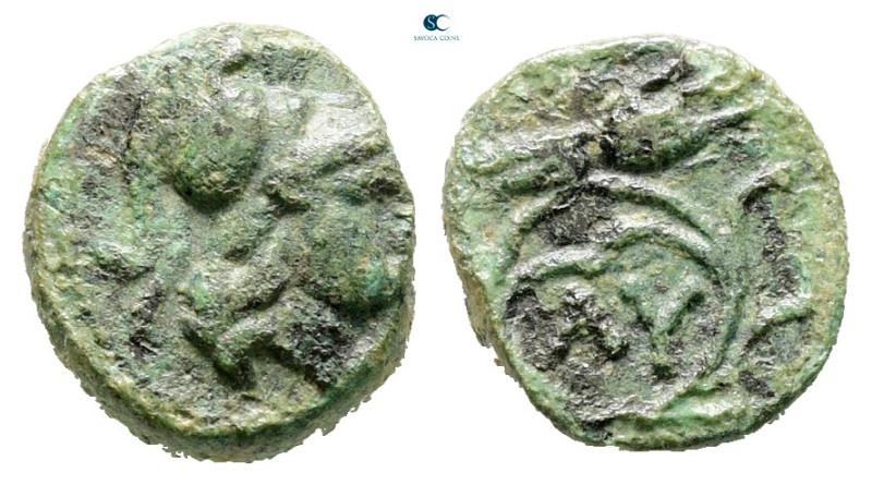 The Thracian Chersonese. Lysimacheia circa 309-220 BC. 
Bronze Æ

11 mm, 1,19...