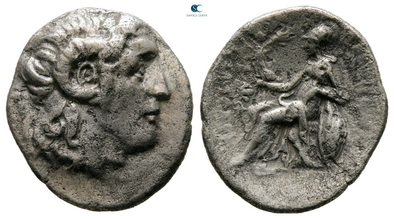 Kings of Thrace. Ephesos. Macedonian. Lysimachos 305-281 BC. 
Drachm AR

20 m...