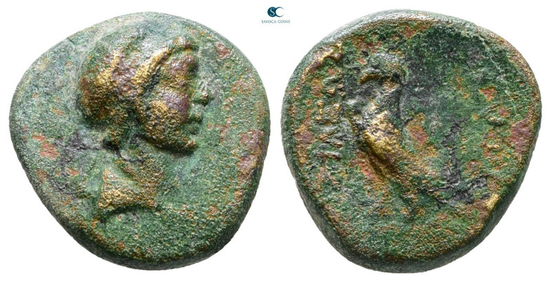 Kings of Thrace. Odrysian, Kotys VI 57-48 BC. 
Bronze Æ

16 mm, 2,74 g


...