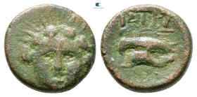 Moesia. Istrus circa 110-70 BC. Bronze Æ