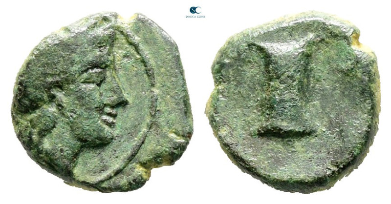 Asia Minor. Uncertain mint circa 300 BC. 
Bronze Æ

10 mm, 1,01 g



Very...