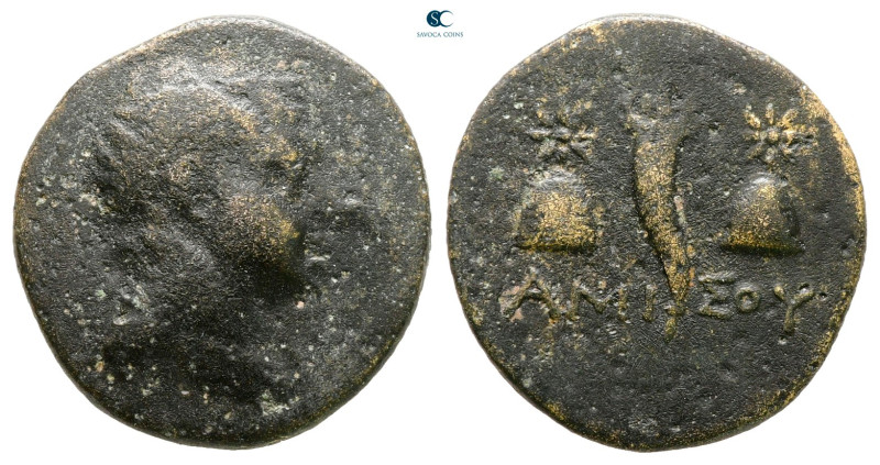 Pontos. Amisos. Time of Mithradates VI Eupator 120-63 BC. 
Bronze Æ

18 mm, 3...