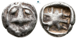 Mysia. Parion circa 450 BC. Contemporary Barbaric Imitation. Drachm AR