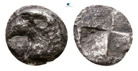 Aiolis. Kyme circa 480-450 BC. Hemiobol AR