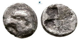 Aiolis. Kyme circa 480-450 BC. Hemiobol AR