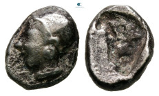 Ionia. Phokaia circa 521-478 BC. Diobol AR