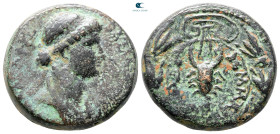 Kings of Commagene. Lakanatis (Cilicia) mint. Iotape AD 38-72. Bronze Æ