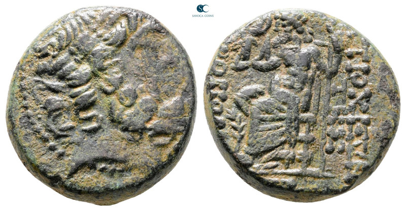 Seleucis and Pieria. Antioch circa 100-0 BC. 
Bronze Æ

19 mm, 8,23 g



...