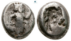 Persia. Achaemenid Empire. Sardeis. Time of Artaxerxes III to Darios III 350-333 BC. Siglos AR