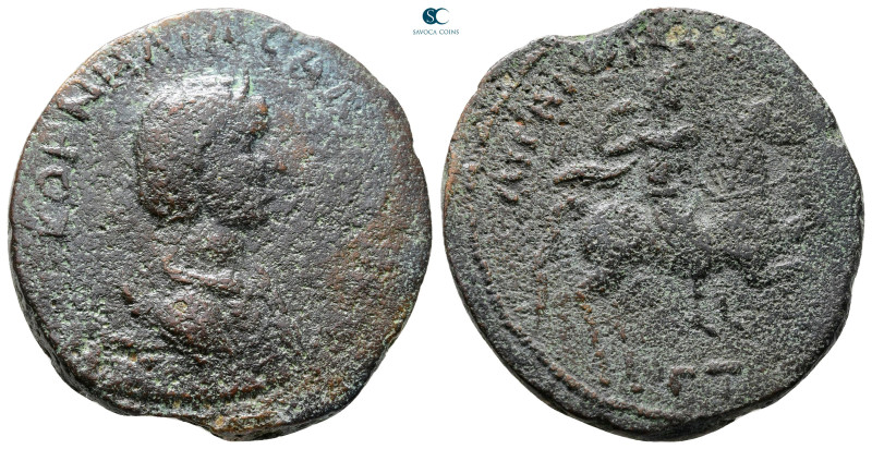 Cilicia. Aigeai. Salonina AD 254-268. 
Bronze Æ

32 mm, 14,49 g



Fine