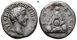 Cappadocia. Caesarea - Eusebeia. Marcus Aurelius AD 161-180. Didrachm AR
