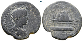 Cappadocia. Caesarea - Eusebeia. Elagabal AD 218-222. Bronze Æ