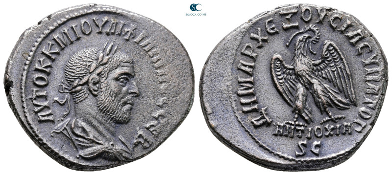 Seleucis and Pieria. Antioch. Philip I Arab AD 244-249. 
Billon-Tetradrachm

...