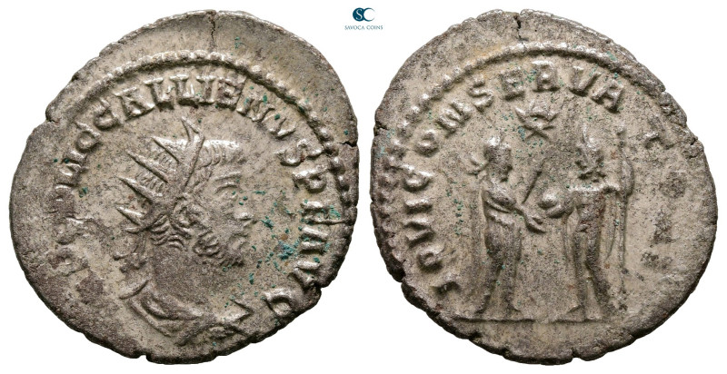 Gallienus AD 253-268. Samosata or Antioch
Billon Antoninianus

23 mm, 3,57 g...