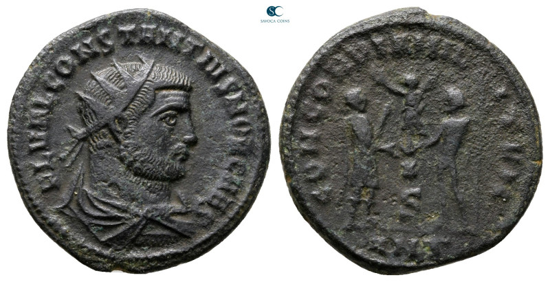 Constantius I Chlorus, as Caesar AD 293-305. Antioch
Antoninianus Æ

20 mm, 3...