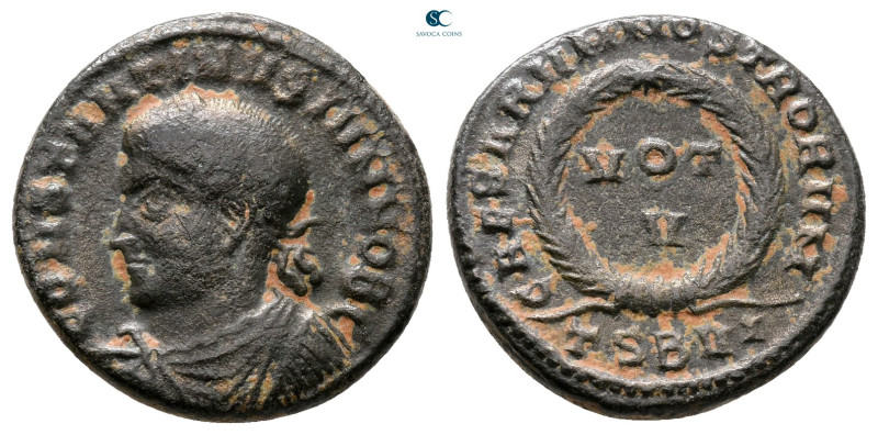 Constantine II, as Caesar AD 317-337. Thessaloniki
Follis Æ

18 mm, 3,28 g
...