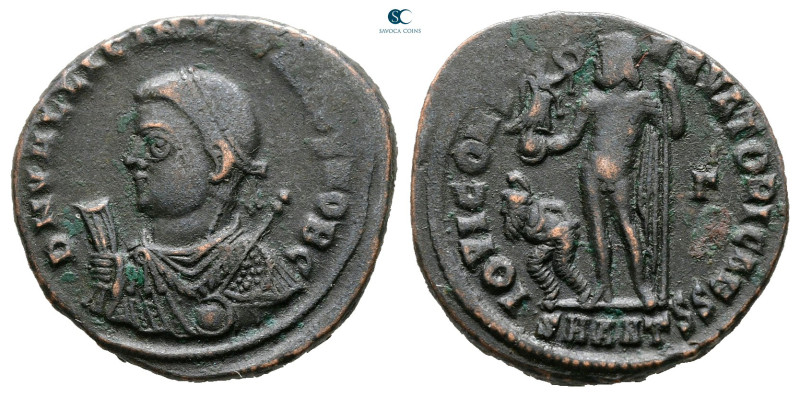 Licinius II, as Caesar AD 317-324. Antioch
Follis Æ

20 mm, 3,36 g



Ver...