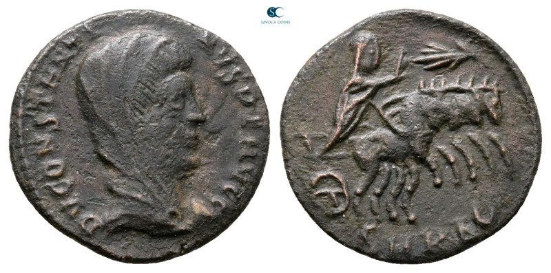 City Commemoratives AD 330-354. Cyzicus
Follis Æ

15 mm, 1,30 g



Very F...