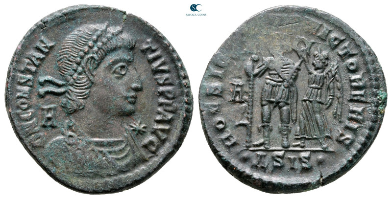 Constantius II AD 347-361. Siscia
Follis Æ

22 mm, 4,50 g



Good Very Fi...