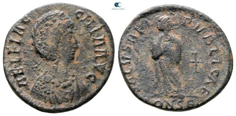 Aelia Flacilla AD 383-386. Constantinople
Follis Æ

22 mm, 4,49 g



Near...