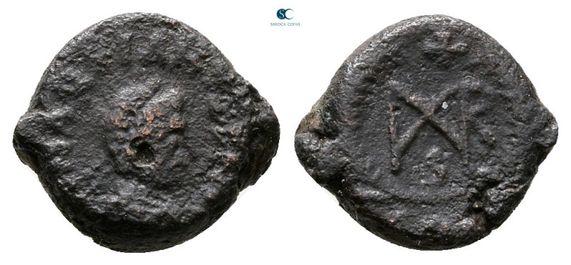 Marcian AD 450-457. Constantinople
Nummus Æ

11 mm, 1,54 g



Good Fine