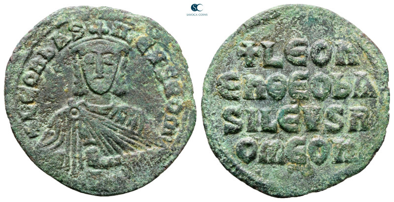 Leo VI the Wise AD 886-912. Constantinople
Follis Æ

27 mm, 4,31 g



Goo...