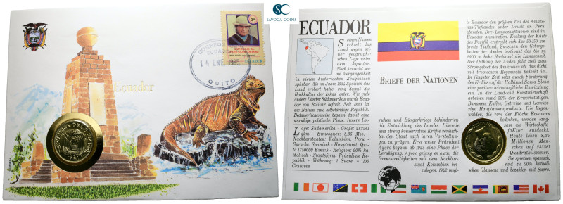 Ecuador. AD 1985-1985. 
Numis Letter

 mm, g



Mint State