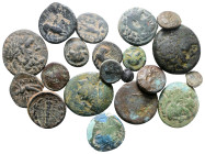 Lot of ca. 20 greek bronze coins / SOLD AS SEEN, NO RETURN!Nearly Very Fine