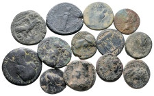 Lot of ca. 13 roman provincial bronze coins / SOLD AS SEEN, NO RETURN!Nearly Very Fine