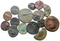 Lot of ca. 17 roman bronze coins / SOLD AS SEEN, NO RETURN!
Good Fine