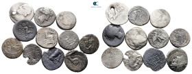 Lot of ca. 11 ancient silver coins / SOLD AS SEEN, NO RETURN!Good Fine