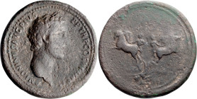 Curtis Clay Collection Lots 1-217.  Regular lots starts on lot 218. - Antoninus Pius. AE 33 medallion