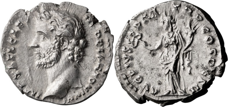 Antoninus Pius. Denarius; Antoninus Pius; 138-161 AD, Rome, 138 AD, Denarius, 3....