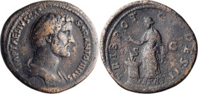 Antoninus Pius as Caesar. Sestertius