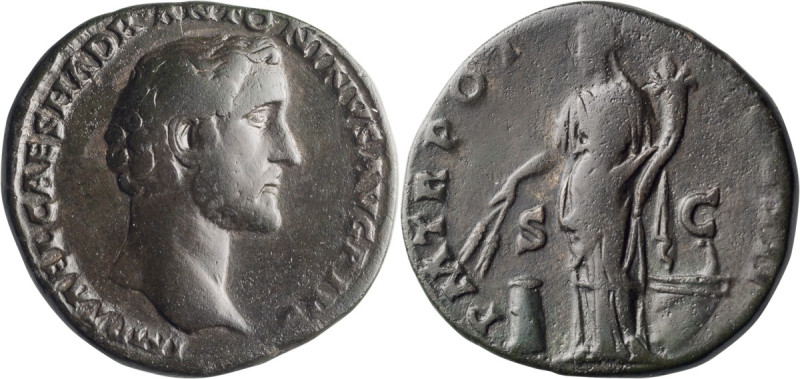 Antoninus Pius. Sestertius; Antoninus Pius; 138-161 AD, Rome, 138 AD, Sestertius...