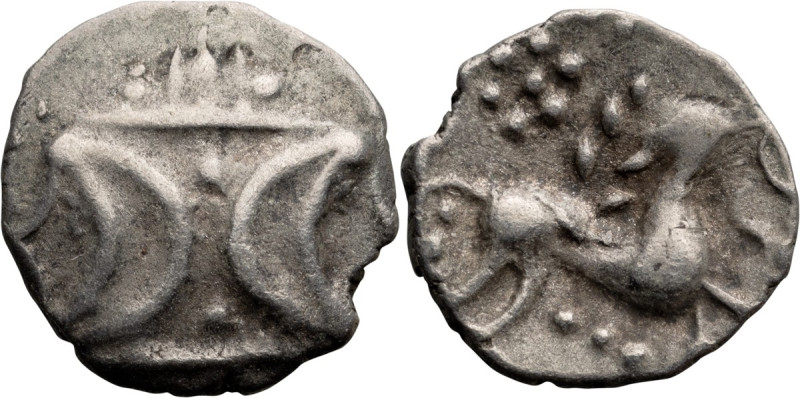 Celts of Britain, Iceni. 1/2 Unit; Celts of Britain, Iceni; 40-45 AD, Unit, 1.19...
