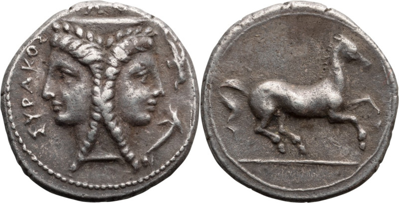Sicily, Timoleon. Achaean League Hemidrachm, ex BCD; Sicily, Timoleon; 344-317 A...