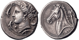 Sicily, Siculo-Punic. Tetradrachm