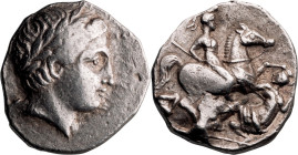 Paeonia, Patraos. Tetradrachm