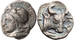 Mysia, Cyzicus. AR 1/2 Obol