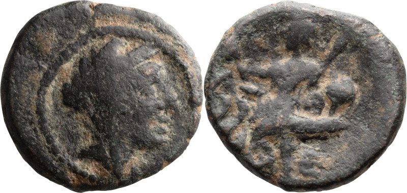 Attica, Athens. AE; Attica, Athens; c. 84 BC, AE, 4.60g. HGC-1711; Knoll 1993, 1...