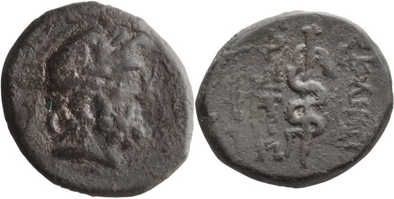 Mysia, Pergamum. AE 16; Mysia, Pergamum; 133-27 BC, AE 16, 3.88g. SNG von Aulock...